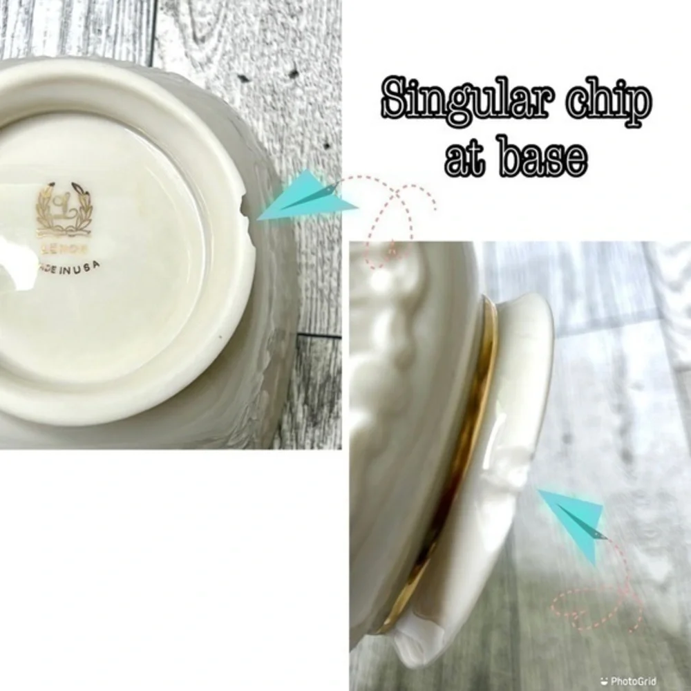 Lenox Collection The Canterbury Bowl with 24kt Gold Trim
